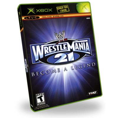 WWE Wrestlemania 213D Boxes Italic